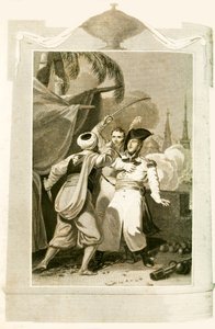 मिस्र में जनरल क्लेबर की हत्या, 1800, 1816। द्वारा अज्ञात