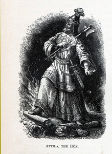 अत्तिला हुन, 1882 द्वारा अज्ञात