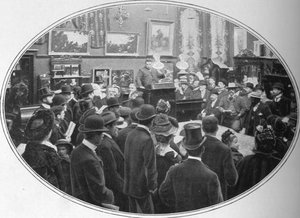 फिलिप्स के नीलामीकर्ताओं की प्रगति में नीलामी, लंदन, c1901 1901 द्वारा अज्ञात