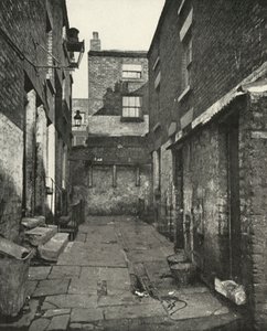 1938 में इंग्लैंड के उत्तर में बैक-टू-बैक मकान द्वारा अज्ञात