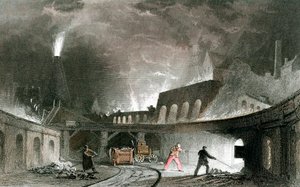 बैंक ऑफ फर्नेसेस, लिमिंगटन आयरन वर्क्स, टाइनसाइड, इंग्लैंड, 1835 द्वारा अज्ञात