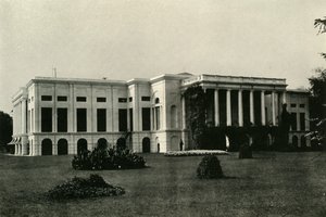 बैरकपुर हाउस, नॉर्थ फ्रंट, 1903, 1925। द्वारा अज्ञात