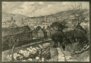 बाथेन क्लिफ, 1898 से स्नान। द्वारा अज्ञात
