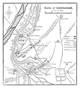 Battle of Candahar: Plan, 1902 द्वारा अज्ञात