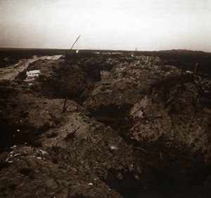 बैटलफील्ड, क्रोनोन, उत्तरी फ्रांस, c1914-c1918 द्वारा अज्ञात