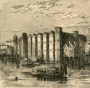 बेयर्ड्स कैसल, 1790, 1897 में प्रकाशित एक दृश्य से। द्वारा अज्ञात