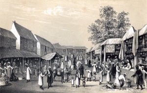 फल के मौसम में, 1847 में बाजार द्वारा अज्ञात