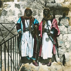 बेडौइन चीफ्स, जेरिको, c1910s। द्वारा अज्ञात