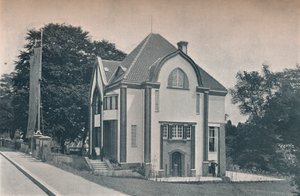 बेहरेंस हाउस, पीटर बेहरेंस द्वारा डिज़ाइन किया गया, 1901 द्वारा अज्ञात