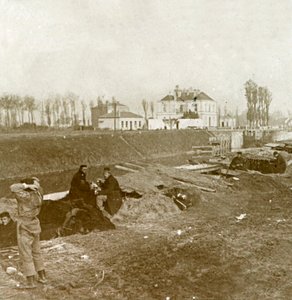 बेल्जियम लुक-आउट, यसर, फ्लैंडर्स, बेल्जियम, c1914-c1918 द्वारा अज्ञात