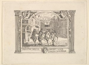 जो मिलर के लिए लाभ का टिकट, 1790। द्वारा अज्ञात