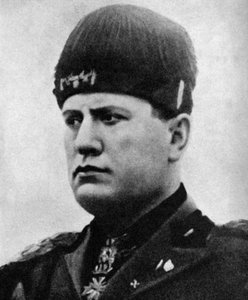 बेनिटो मुसोलिनी 1883-1945, इतालवी फासीवादी तानाशाह, 1922 1936 द्वारा अज्ञात