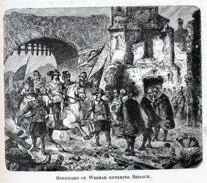1882 में वीमर के बर्नहार्ड का ब्रेकिच में प्रवेश द्वारा अज्ञात