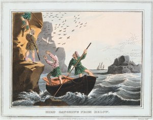 बर्ड कैचिंग बॉटम, शेटलैंड आइलैंड्स, 1813 से द्वारा अज्ञात