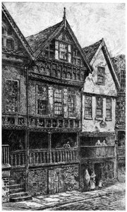 बिशप लॉयड्स पैलेस, चेस्टर, 1908-1909 द्वारा अज्ञात