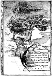 ब्लो, ब्लो, तू विंटर विंड, 1895 द्वारा अज्ञात