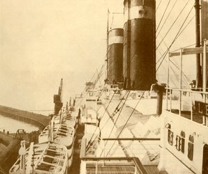 लेविथान का नाव डेक।, c1930। द्वारा अज्ञात