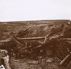 बमबारी बैटरी, क्लीरी, फ्रांस, c1914-c1918 द्वारा अज्ञात