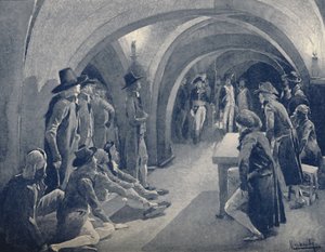 बोनापार्ट क्लोजिंग द पंथियन क्लब, 1796, 1896। द्वारा अज्ञात