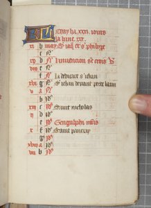 बुक ऑफ आवर्स, c.1450 (वेल्लम पर स्याही) द्वारा अज्ञात