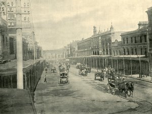 ब्रिकफील्ड हिल, सिडनी, 1901। द्वारा अज्ञात