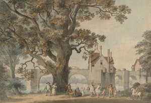 ब्रिजेनथ, श्रॉपशायर, सी। 1790। द्वारा अज्ञात