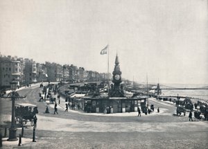 ब्राइटन - एक्वेरियम में प्रवेश, चेन पियर दिखाना, 1895 द्वारा अज्ञात