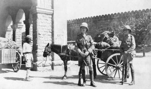 ब्रिटिश सेना परिवहन, आगरा, भारत, 1916-1917 द्वारा अज्ञात