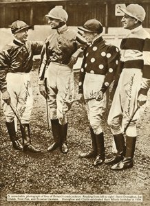 ब्रिटिश जॉकी, 1934, 1935। द्वारा अज्ञात