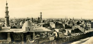 काहिरा - सामान्य दृश्य, c1918-c1939। द्वारा अज्ञात