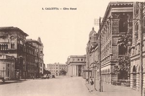 कलकत्ता - क्लाइव स्ट्रीट, c1900 द्वारा अज्ञात