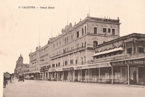 कलकत्ता - ग्रांड होटल, c1905 द्वारा अज्ञात