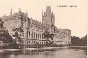 कलकत्ता - उच्च न्यायालय, c1900 द्वारा अज्ञात