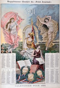 1901 का कैलेंडर द्वारा अज्ञात