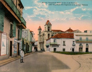 कैले एम्पेरादो, ओल्ड हवाना, क्यूबा, c1920 द्वारा अज्ञात