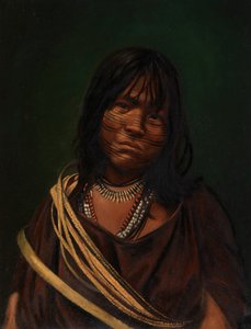 कैंप इंडियन, सीए. 1890-1892. द्वारा अज्ञात