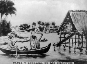 कैनो और बारबेक्यू, 1920 के दशक द्वारा अज्ञात