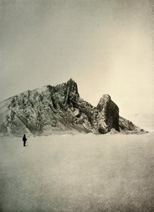 केप बार्ने। द राइट फ़ोरग्राउंड में पिलर ज्वालामुखीय है, c1908, 1909। द्वारा अज्ञात