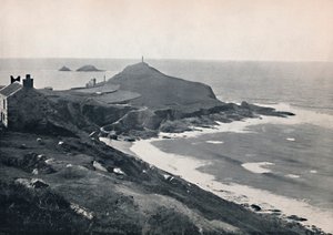 केप कॉर्नवॉल - ए लोनली स्पॉट, 1895 द्वारा अज्ञात