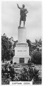 कप्तान कुक प्रतिमा, ऑस्ट्रेलिया, 1928 द्वारा अज्ञात