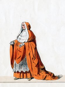 कार्डिनल वोल्सी, शेक्सपियर प्ले के लिए पोशाक डिजाइन, 19 वीं शताब्दी के हेनरी VIII द्वारा अज्ञात