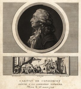 कॉन्डोर्सेट की चैरिटी (1743-1794), फ्रांसीसी दार्शनिक और गणितज्ञ द्वारा अज्ञात
