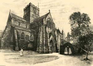 कार्लिस्ले कैथेड्रल, 1898। द्वारा अज्ञात