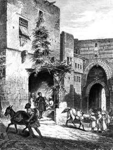 1880 में काहिरा के गढ़ में मामेलुकेस को ले जाना द्वारा अज्ञात