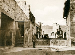 हाउस ऑफ मार्को ल्यूक्रीज़ियो फ्रंटो, पोम्पेई, इटली, c1900s द्वारा अज्ञात