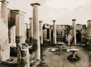 कासा डी मार्को ओल्कोनियो, पोम्पेई, इटली, c1900s द्वारा अज्ञात