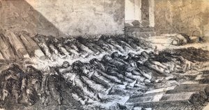 पेरिस कम्यून की हताहतों की संख्या, 1871। द्वारा अज्ञात