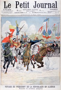 1903 में राष्ट्रपति Loubet की अल्जीरिया यात्रा के दौरान देशी सैनिकों का कैवलकेड द्वारा अज्ञात
