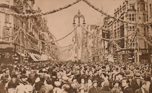 लंदन, किंग जॉर्ज पंचम, 1935 की रजत जयंती के लिए समारोह द्वारा अज्ञात