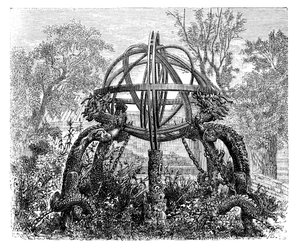 पुराने वेधशाला में आकाशीय क्षेत्र, पेकिंग, c1890 द्वारा अज्ञात